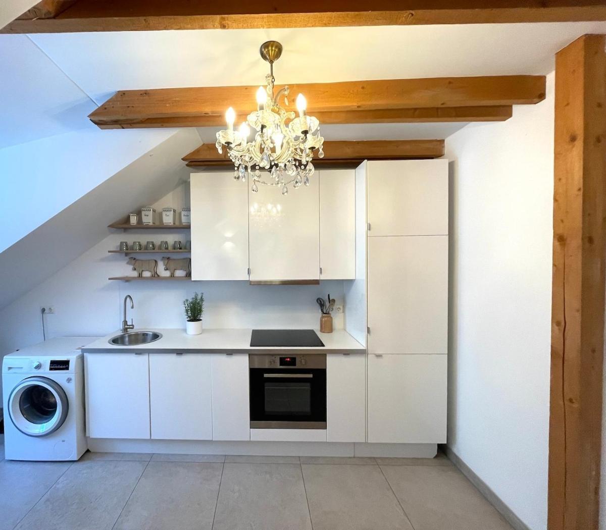 Grosse Wohnung Mit Dachterrasse In Starnberg Exterior foto